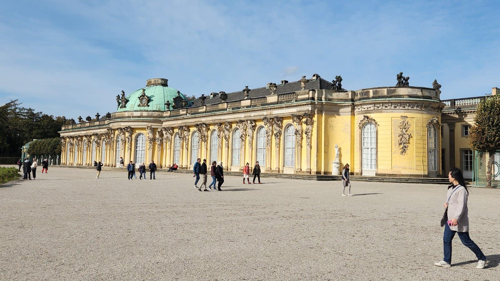 Sans Soucci Palace in Potsdam