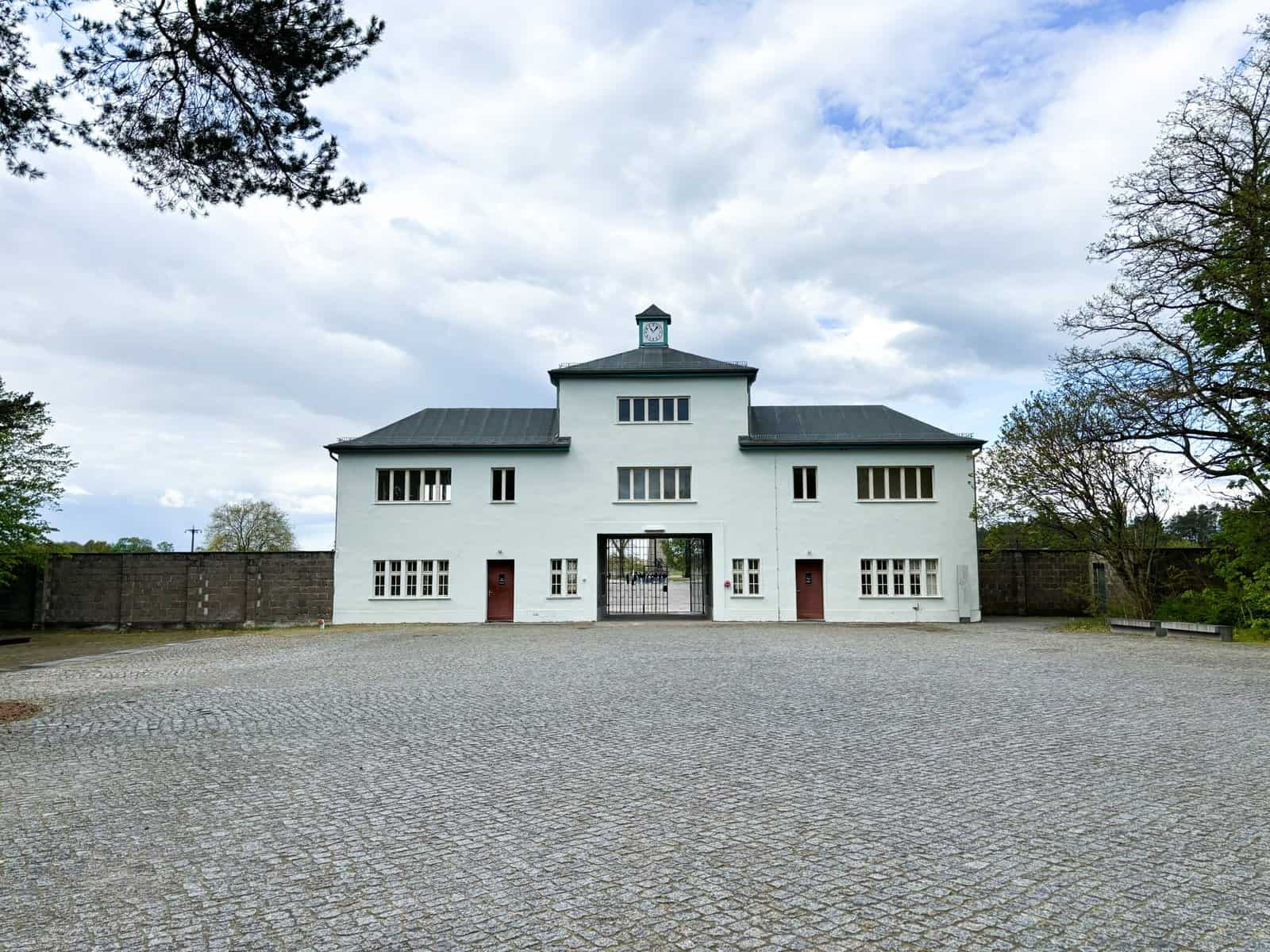 Tower A at Sachsenhuasen Concentration Camp in Hitler's Germany